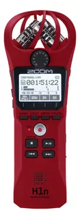 Grabadora De Audio Portatil Zoom H1n (rojo)