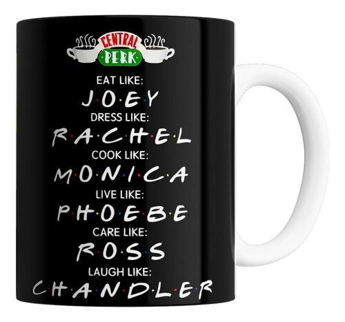 Taza De Cerámica - Friends - Variedad Modelos