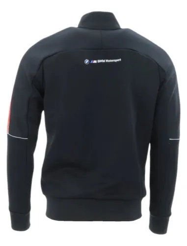 Jaqueta Puma Bmw Motorsport T7 Track Masculina Preto E Azu