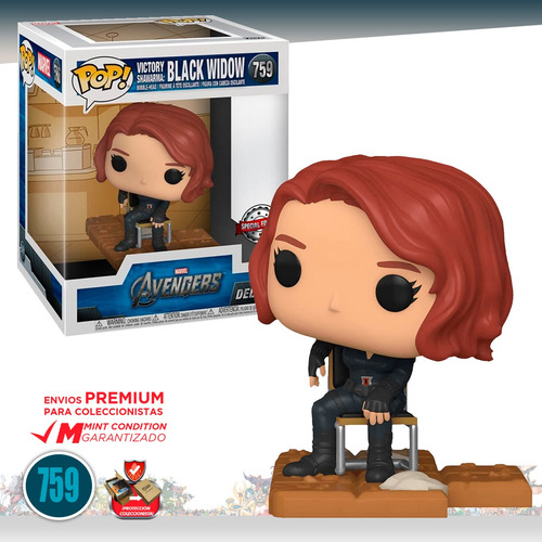 Funko Pop Viuda Negra Shawarma #759 Marvel Avengers Deluxe