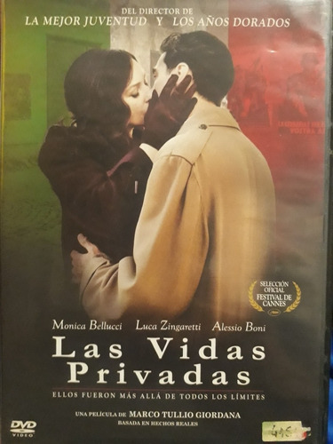 Las Vidas Privadas Dvd Original Monica Bellucci