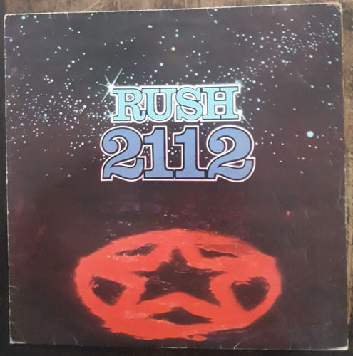 Lp Vinil (vg+) Rush 2112 Ed Br Re Black Label 