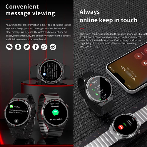 S Reloj Inteligente De Llamadas Bluetooth H4 Max Nfc