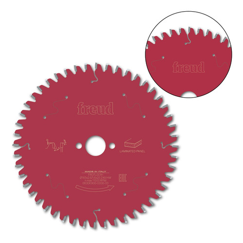 Disco De Serra Circular 165 Mm E 45 Dentes - Fr07l001h Freud