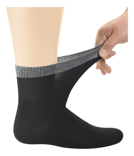 Yomandamor - Calcetines De Tobillo Diabéticos Para Hombre Co