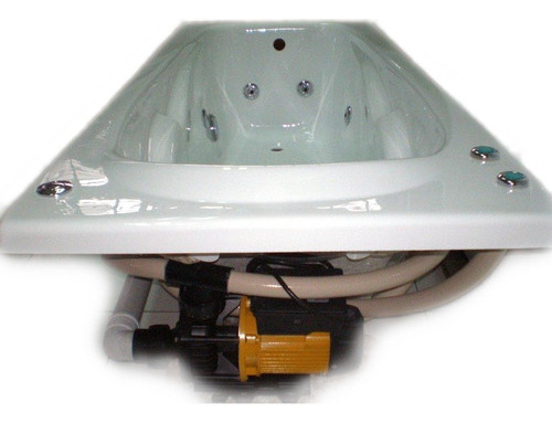 Jacuzzi Max Full 170x70x47 9 Jets Acrilico 1 Almohadilla P12