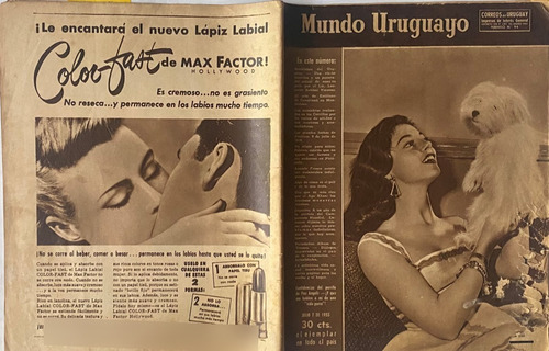 Antiguo Mundo Uruguayo N° 1889 Figari Caricaturista 1955 Mu6