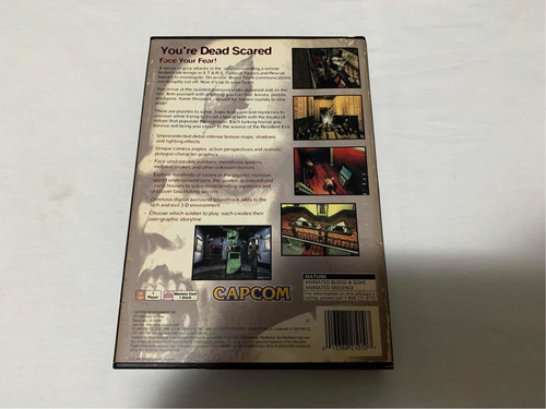 Resident Evil Ps1 Long Box Original Completo Americano