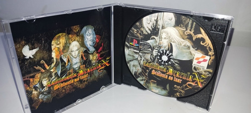 Castlevania Drácula X Sinfonia Ao Luar Patch Ps1 Mídia Prata