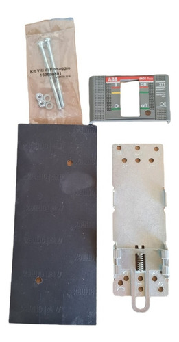 Placa Fijación Interruptor Magnético Para Riel Din Abb Xt1