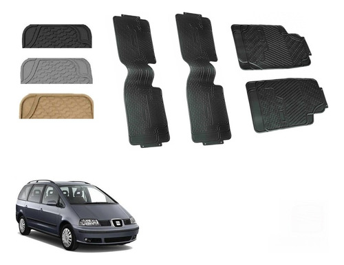 Tapetes 3 Filas Big Truck Seat Alhambra 2002 2003 A 2008