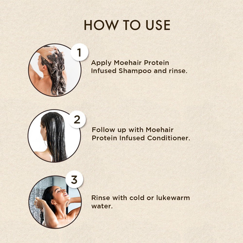 Conjunto De Shampoo E Condicionador Com Infusão De Proteína