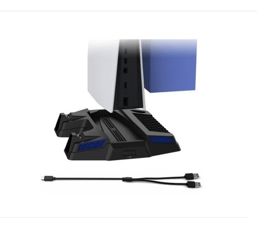 Imagen 2 de 8 de Base De Carga Para Ps5 Dual Sense Coolers