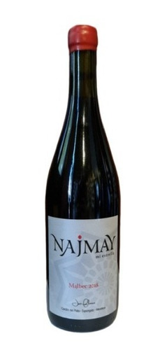 Vino Najmay Malbec Cordon Del Plata Mendoza Tupungato