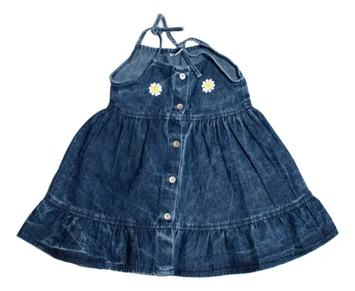 Vestido jeans cheap para bebe