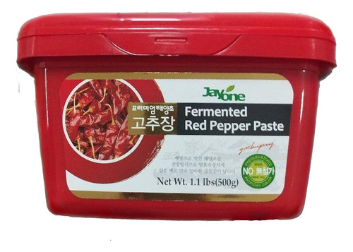 12 Pza Salsa Gochujang Jayone 500g - Pasta De Pimiento Rojo