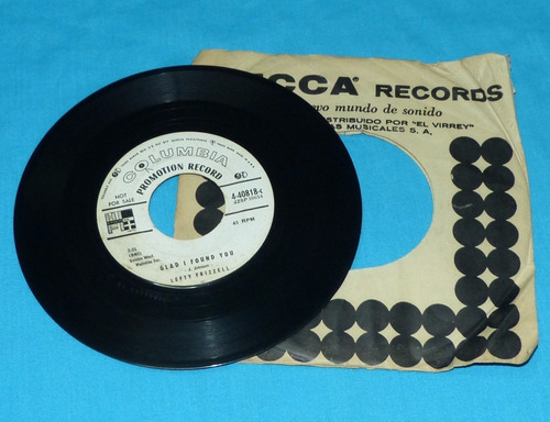Imagen 3 de 4 de Lefty Frizzell Lullaby Waltz Glad I Found You Vinilo 45 Usa