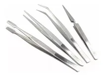 Comprar Juego De 4 Pinzas De Precisión Tweezer De Acero Inoxidable