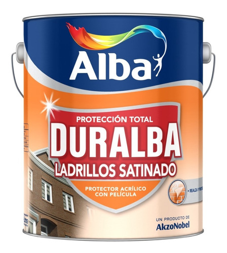 Duralba Ladrillos Satinado 4 Lt - Color Cerámico