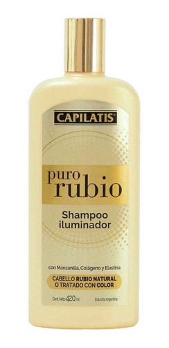 Shampoo  Puro Rubio X420ml Capilatis