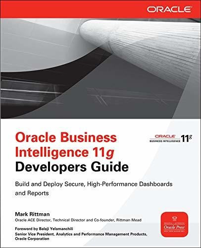 Book : Oracle Business Intelligence 11g Developers Guide -.