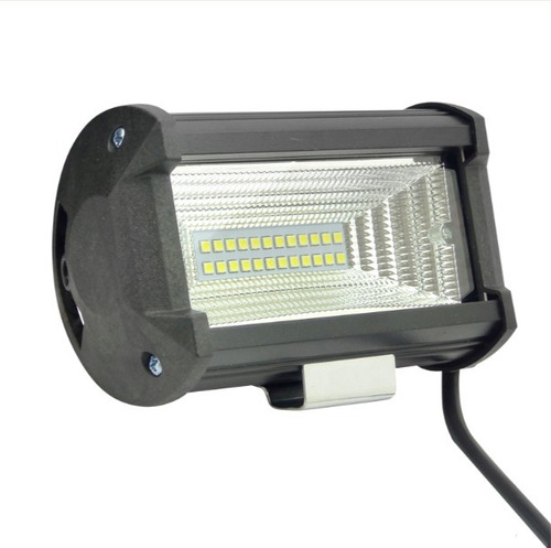 Neblinero 24 Led 48w, 12/24v, Fondo Cromado