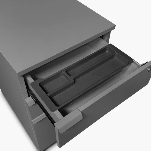 Cajonera Melamina Space Bbf Gris Form