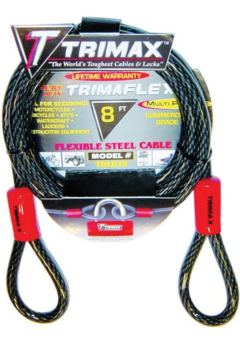 Cable Trimaflex Dual Bucle Multiuso, Acero