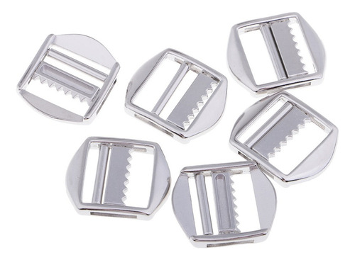 6 Piezas Hebilla Deslizante Metal Tailor Slider Broche De
