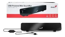 Comprar Cornetas Genius Mini Soundbar 100 Usb 6w 3.5mm Acme
