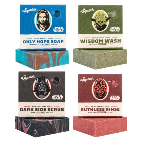 Soap Collection Dr. Squatch Star Wars Para Hombre, Paquete D