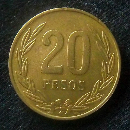 Colombia 20 Pesos 1982 Excelente Km 271 