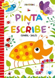 Libro Para Pintar Pinta Y Escribe Escarabajo Ed Artemisa