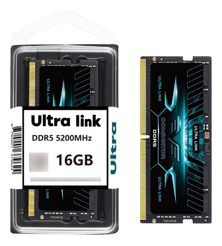 Memória Ram Notebook 16gb Ddr5 5200mhz Ultra Link Dominator