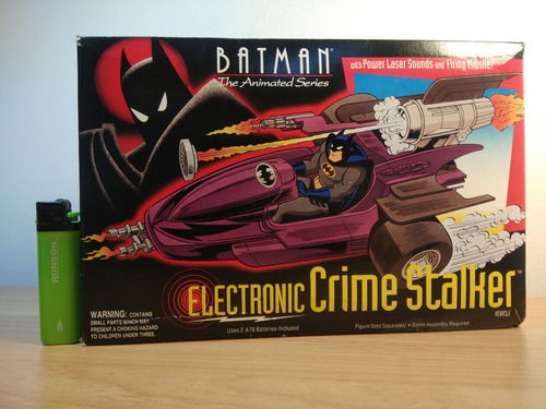 Crime Stalker Sellado 1993 Batman The Animated Series Kenner (Usado)