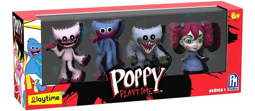Poppy Playtime, Set 4 Mini-figuras Coleccion Vintage Serie 1