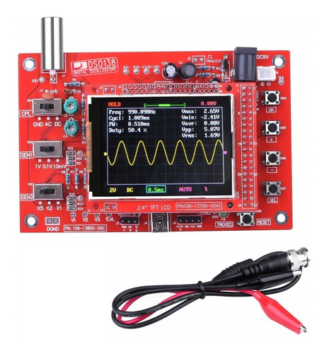 Imagen 1 de 6 de Tester Digital Osciloscopio Multimetro - Envio Gratis