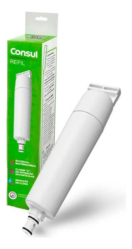 Recambio de filtro purificador de agua Consul Cpc31 Cpb34 Cix06 Cix01, color blanco