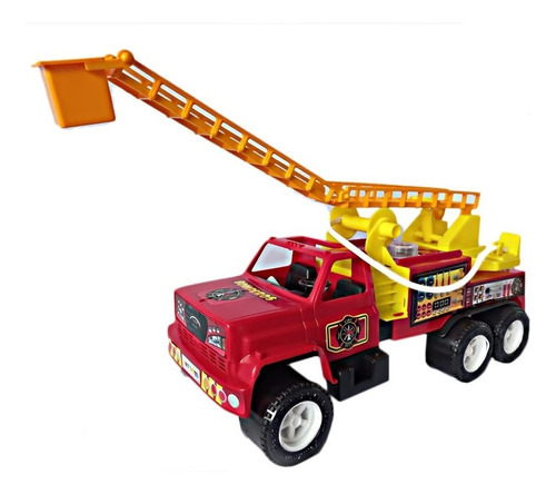 Carro Camión Juguete Bomberos 55cm Niños Luz Y Sonidos Grand