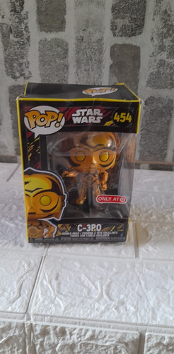 Funko Pop Star Wars C-3po 454 Only At Caja Dañada-lt4