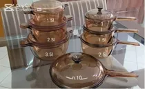 Comprar Conjunto De Panelas De Vidro Corning Vision Brasil 7 Peças.