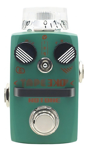 Pedal Hotone Digital Delay Eco Tape Eko Mini Sdl2 Color Verde