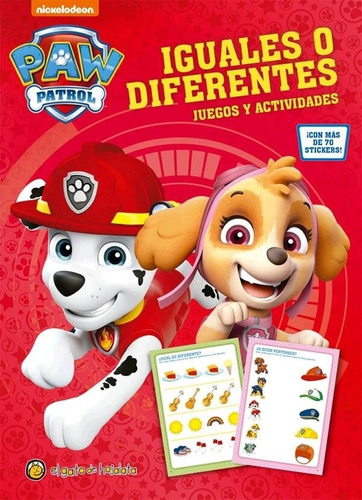 Paw Patrol- Iguales O Diferentes