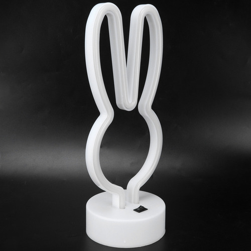 S Letrero Led De Neón Neon Rabbit S Cable Usb, Letrero De