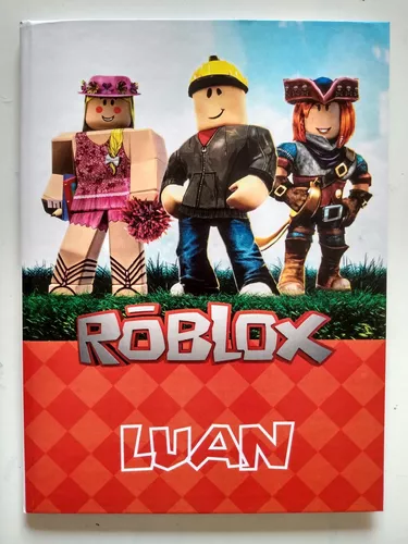 Caderno de Desenho Personalizado 48 Fls Roblox