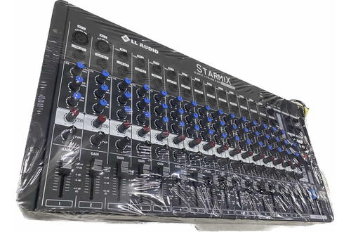 Mesa Som 16 Canais S1602r Ll Audio Console Novo Bluetooth