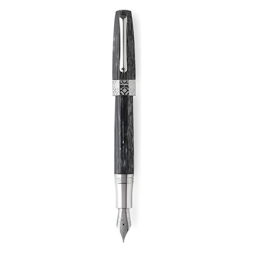 Pluma Montegrappa Fuente Extra Otto Shiny Lines Ise8t3cl