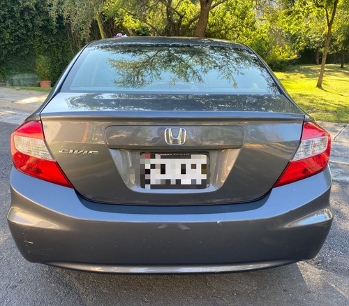 Imagen 2 de 10 de Honda Civic 2012 Dmt Exl Sedan At