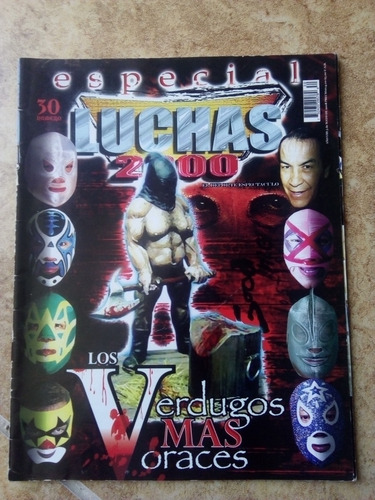 Revista Luchas 2000 Especial No.30 Los Verdugos Mas Voraces