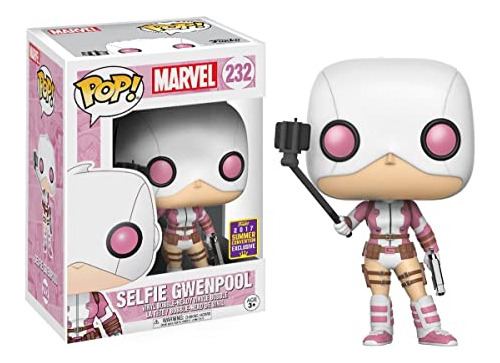 Funko Pop: Marvel- Selfie Gwenpool-collectible Figure X7n2h